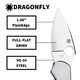 product variation SPYDERCO Dragonfly Folding Knife (C28P) image