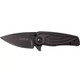 product variation Kershaw SPOKE, Folding Knife/Assisted, 4CR14, black-oxide, Plain, Drop Point, SpeedSafe, Flipper, Liner Lock, Reversible Carry, 2", Steel, Black-Oxide, Box 1313BLK image