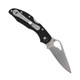 product variation SPYDERCO Meadowlark 2 Lightweight FRN Black Handle PlainEdge Folding Knife (BY04PBK2) image