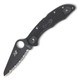 product variation SPYDERCO Salt 2 3in FRN Black/Black SpyderEdge Blade Folding Knife (C88SBBK2) image