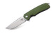 product variation BESTECH KNIVES Lion 3.47in D2 Stonewash/Satin Blade Army Green G10 Folding Knife (BG01B) image