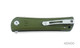 product variation BESTECH KNIVES Kendo 3.5in D2 Stonewash/Satin Blade Army Green G10 Folding Knife (BG06B-1) image