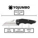 product variation SPYDERCO YoJumbo 3.98in PlainEdge G-10 Black Folding Knife (C253GP) image