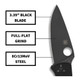 product variation SPYDERCO Tenacious Lightweight 3.39in PlainEdge Black Blade Knife (C122PBBK) image