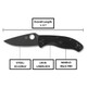 product variation SPYDERCO Tenacious Lightweight 3.39in PlainEdge Black Blade Knife (C122PBBK) image