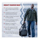 product variation VERTX Contingency 85L Heather Black/Galaxy Black Duffle (F1-VTX5095-HBK/GBK) image