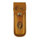product variation CASE XX Folding Hunter 6.5 BoneStag 2-Blade Pocket Knife with Leather Sheath (03574) image