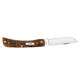 product variation CASE XX Sod Buster Jr Peach Seed Jig Amber Bone CS Pocket Knife (30092) image