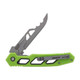 product variation Schrade Isolate Enrage 8 Satin Blade Gree Carbon Fiber Handle Replaceable Blade Knife (1197646) image