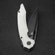 product variation White G10 Handle / Black Stonewash D2 Blade image