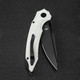 product variation White G10 Handle / Black Stonewash D2 Blade image