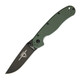 product variation ONTARIO KNIFE COMPANY RAT II Linerlock OD Green Folding Knife (ON8830OD) image