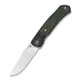 product variation QSP 3.38in Gannet Linerlock Green Folding Pocket Knife (QS137-C) image