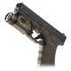 product variation Flat Dark Earth Brown TLR-1 HL w/ Rail Locating Keys & (2) CR123A Lithium Batteries | Box Package image
