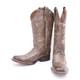product variation Open Box (Great condition, limited use): CORRAL Womens Brown/ Beige Side Cross Embroidery Sq Toe, Size: 8, Width: M (L5042-LD-M-8) image