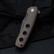 product variation Brown G10 Handle | Black Stonewash D2 Blade image