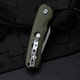product variation Green G10 Handle | Satin+Black D2 Blade image