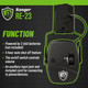 product variation OTIS Earshield Ranger Electronic Pro 23dB Earmuffs (FG-ES23E-BK) image