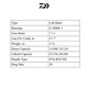 product variation DAIWA Lexa HD 500 Left Hand Baitcasting Reel (LX-HD500HL-P) image