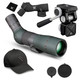 product variation VORTEX Razor HD 22-48x65 Angled Spotting Scope w/ Pro Car Window Mount & Men's Flexfit Cap image