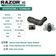 product variation VORTEX Razor HD 22-48x65 Angled Spotting Scope w/ Pro Car Window Mount & Men's Flexfit Cap image
