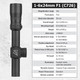 product variation NIGHTFORCE NX6 1-6x24 F1 Capped W/E .2 MRAD FC-DMx Reticle Riflescope (C726) image