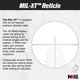 product variation MIL-XT Reticle image