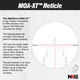 product variation MOA-XT Reticle image