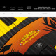 product variation RONIX Boy's Fish Sonic 3'9" Sunset Splash Wakesurf Board (252402) image