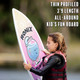 product variation RONIX Girl's Fish Sonic 3'9" Pink Splash Wakesurf Board (252403) image