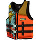 product variation RONIX Boy's Vision L70 Blue/Orange/Yellow CGA Life Vest, Youth (254045) image