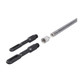 product variation HOPPE'S 8mm .30 and .32 Caliber Rifle Aluminum Rod Cleaning Kit Clamshell Pack (U30B) image