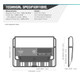 product variation SAVIOR EQUIPMENT Mag Buddy Black 2-Pack Extended Pistol Magazine Pouch (MP-FD-EXTX4-BK) image