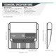 product variation SAVIOR EQUIPMENT Mag Buddy Black 2-Pack Rifle Magazine Pouch (MP-FD-RIFX3-BK) image