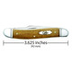 product variation CASE XX Smooth Antique Bone Medium Stockman Folding Knife (58185) image