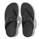 product variation Open Box (Damaged package): FITFLOP Lulu Jewel-Deluxe Leather Toe-Post Sandals, Color: Black, Size: 7 (HU7-001-050) image