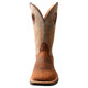 product variation Open Box (Damaged package): TWISTED X Men 12" Tech X Boot, Color: Brown & Grey, Size: 10, Width: D (MXW0003-10-D) image