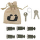 product variation Kuat Lock Cores for Bike Rack One Key System Replacement Locks 6 Cores | Key Code 1978 image