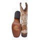 product variation Open Box (Great condition, limited use): CORRAL Womens Tan Embroidery Sq. Toe, Size: 8.5, Width: M (L5409-LD-M-8.5) image