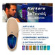 product variation KORKERS Women's Fish Moc Tarpon Shoe With Fixed Kling-On Deck Blue Sole (OS1500TN) image