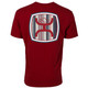 product variation HOOEY Men's Zenith Red Short Sleeve T-Shirt (HT2605RD) image