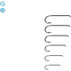 product variation GAMAKATSU S11-4L2H 4x Long 2x Strong Streamer Hooks (37107-25) image
