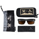product variation GATORZ EYEWEAR Vortex Rig Black with Bronze Logo Frame and MilSpec Ballistic Brown OPz Lens Sunglasses (GZ-53-488) image