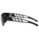 product variation GATORZ EYEWEAR Delta M4 Black with Black Logo Frame and Smoke Polarized Lens Sunglasses (GZ-05-011) image