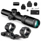 product variation Crossfire HD 1-4x24 Riflescope w/ 30mm Sport 1.5in Height Cantilever Mount image
