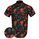 product variation RETRO RIFLE Fiesta Red Button Up Short Sleeve Shirt (82297283) image