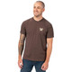 product variation VORTEX Men's Spur Wrangler Brown Heather SS T-Shirt (126-04-BRH) image