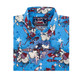 product variation RETRO RIFLE Men's Firecracker Blue Button Down Shirt (43799411) image