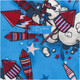 product variation RETRO RIFLE Men's Firecracker Blue Button Down Shirt (43799411) image