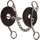 product variation PROFESSIONAL'S CHOICE Brittany Pozzi Lifter Series Medium Shank Three Piece Smooth Snaffle Bit (BPB-115) image